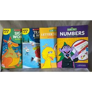 Scholastic Learning Activities  Average 4-6 years 4 Different Titles